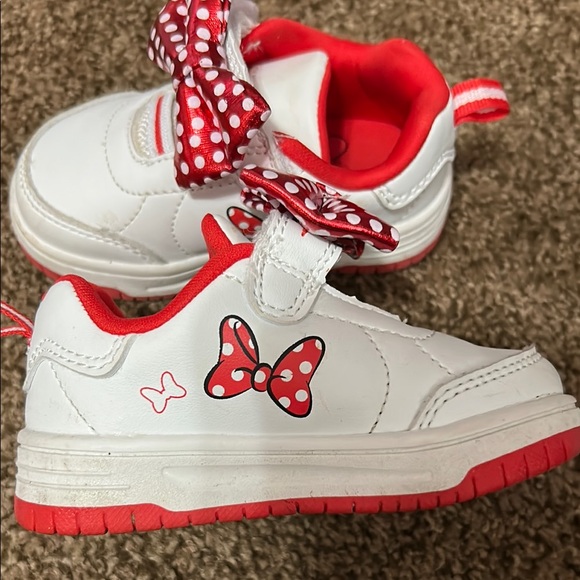 Disney Red and White Polka Dot Sneakers - Picture 4 of 4